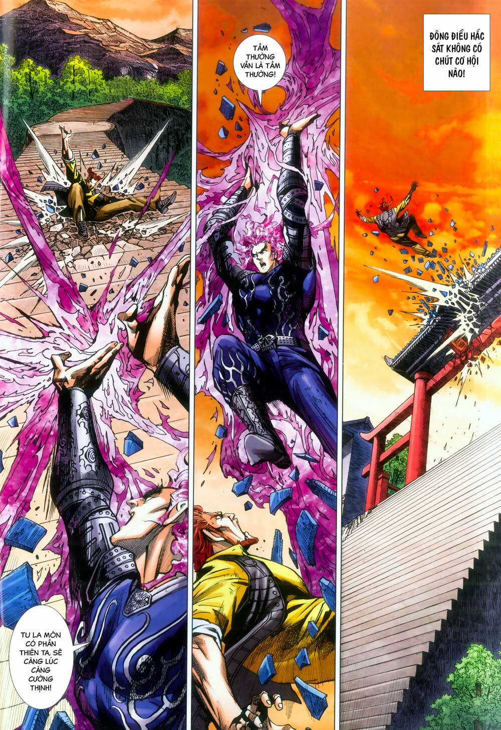 Long Hổ 5 Thế 3 Thế Cừu Chapter 91 trang 12