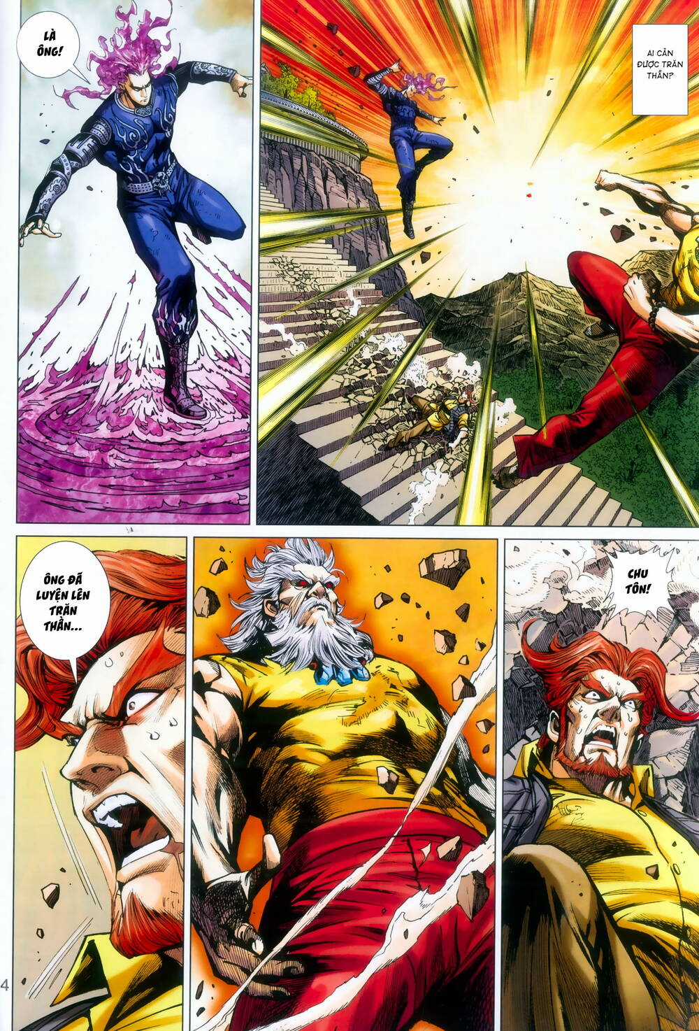 Long Hổ 5 Thế 3 Thế Cừu Chapter 91 trang 14