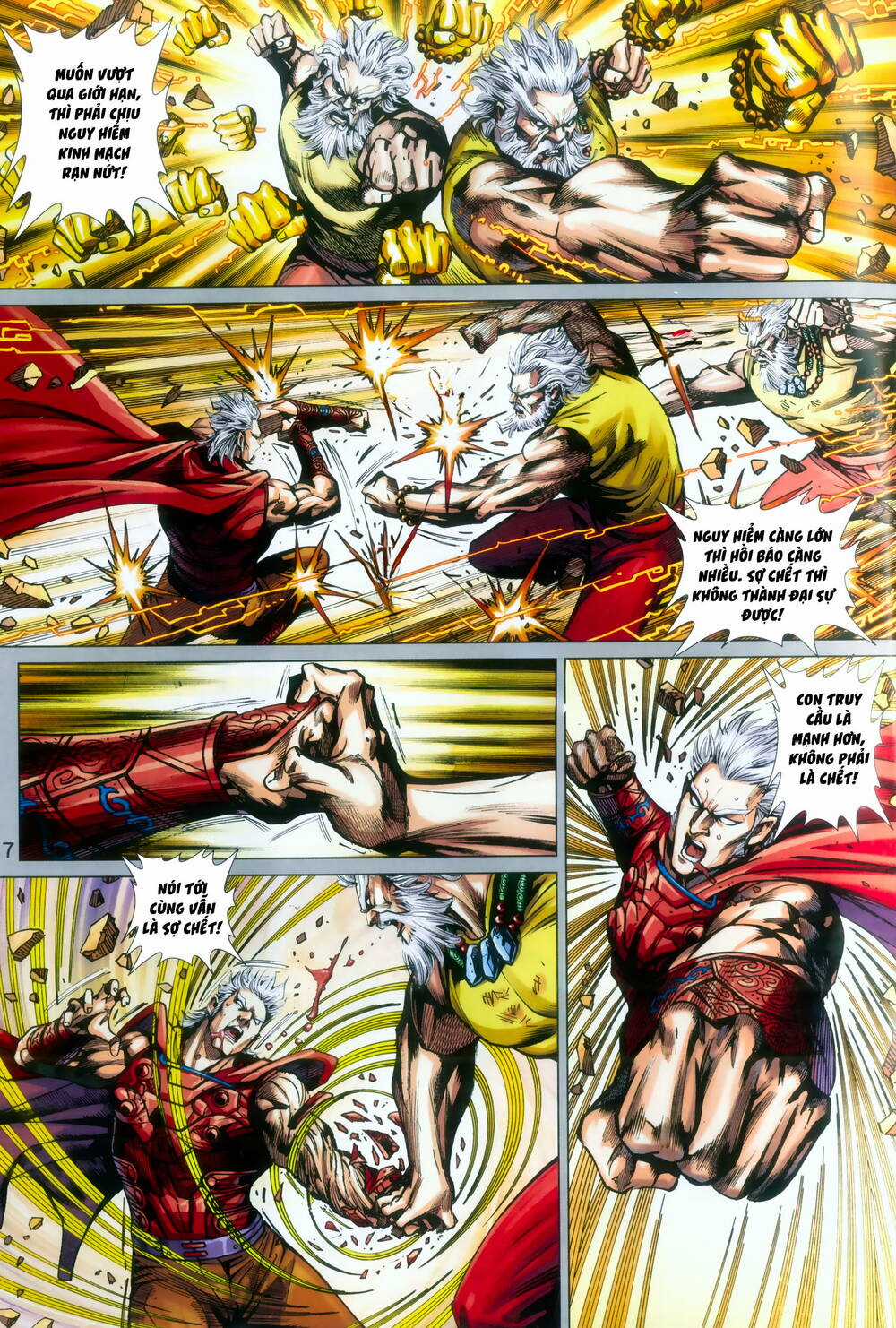 Long Hổ 5 Thế 3 Thế Cừu Chapter 91 trang 17