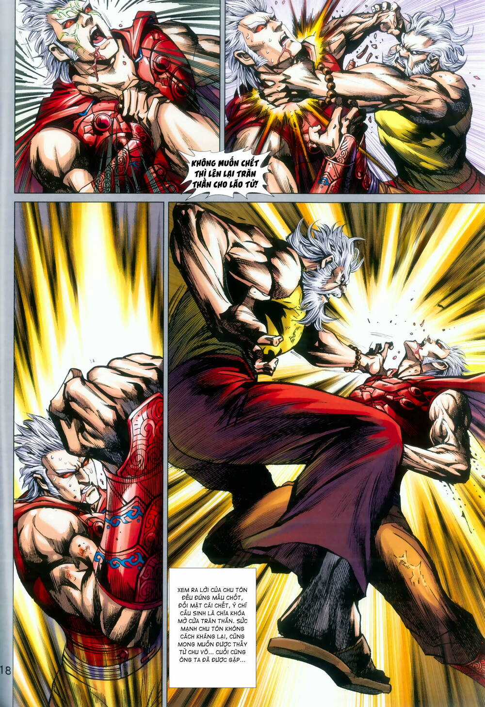 Long Hổ 5 Thế 3 Thế Cừu Chapter 91 trang 18