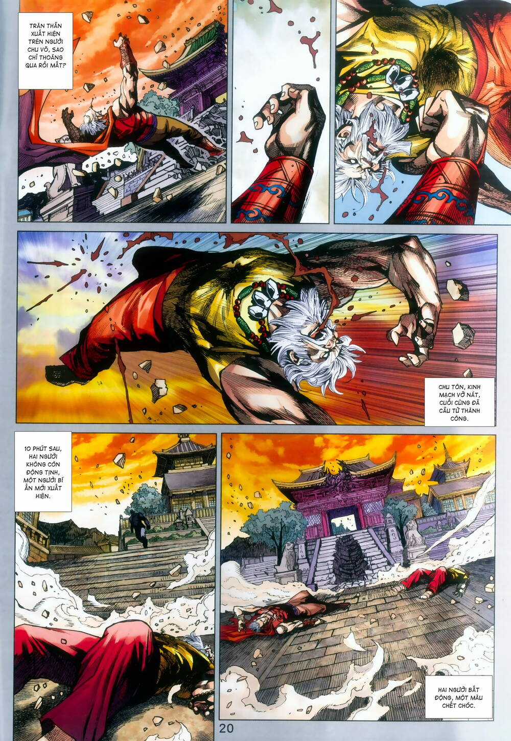 Long Hổ 5 Thế 3 Thế Cừu Chapter 91 trang 20