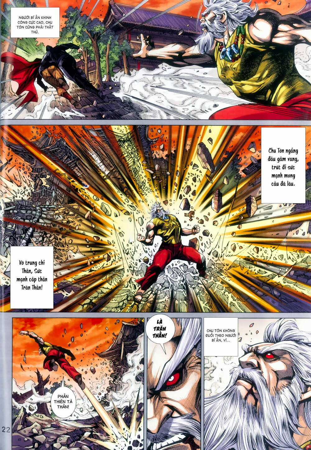 Long Hổ 5 Thế 3 Thế Cừu Chapter 91 trang 22