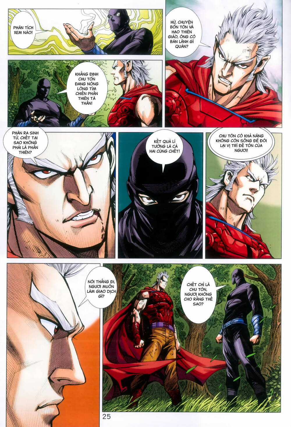 Long Hổ 5 Thế 3 Thế Cừu Chapter 91 trang 25