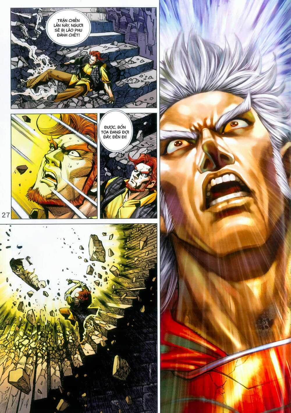 Long Hổ 5 Thế 3 Thế Cừu Chapter 91 trang 27