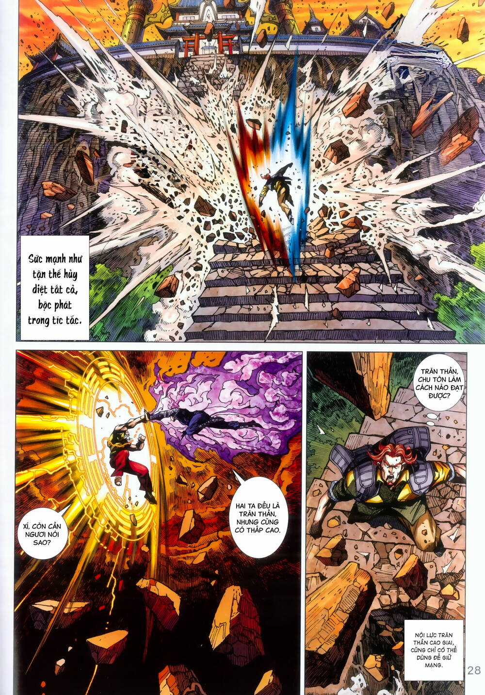 Long Hổ 5 Thế 3 Thế Cừu Chapter 91 trang 28