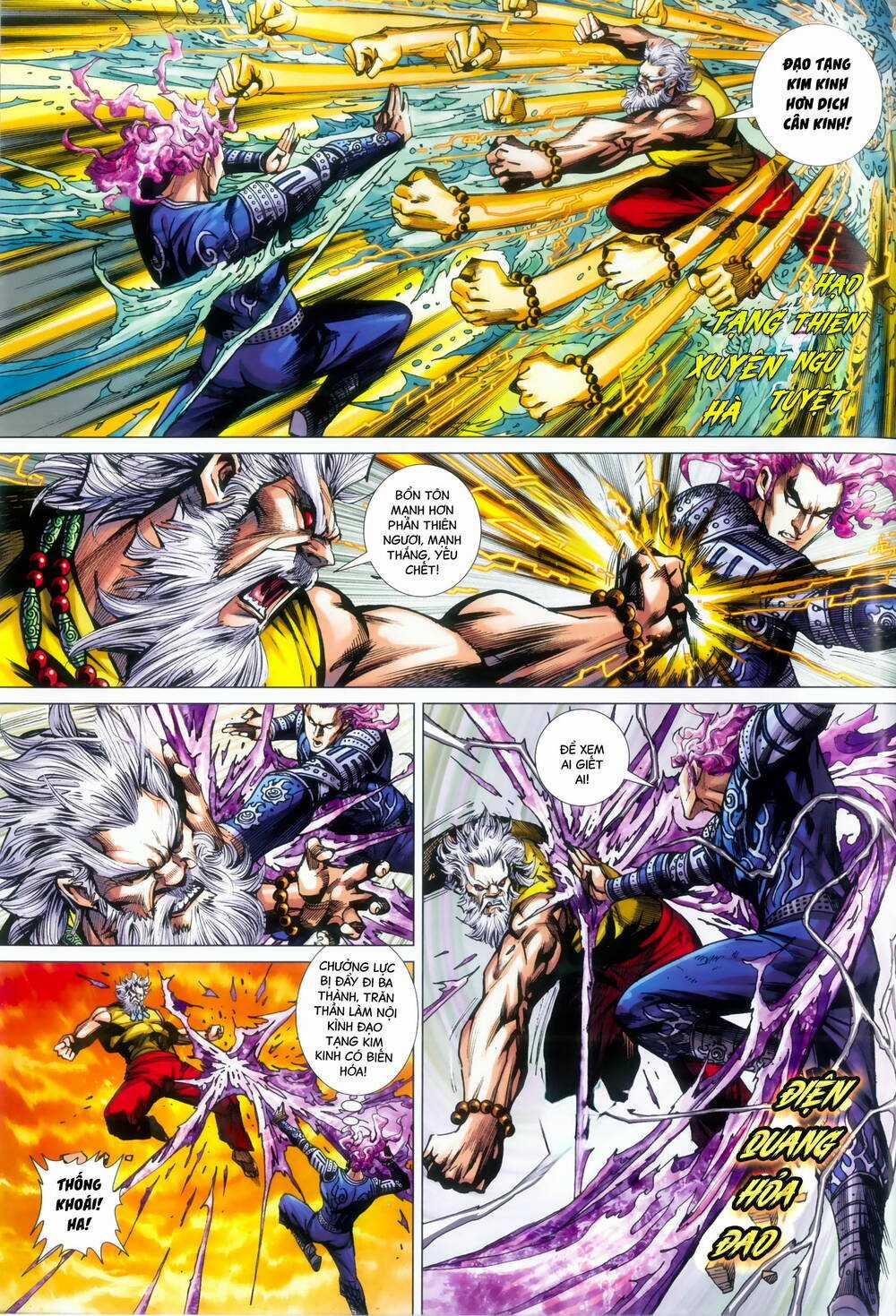 Long Hổ 5 Thế 3 Thế Cừu Chapter 91 trang 29