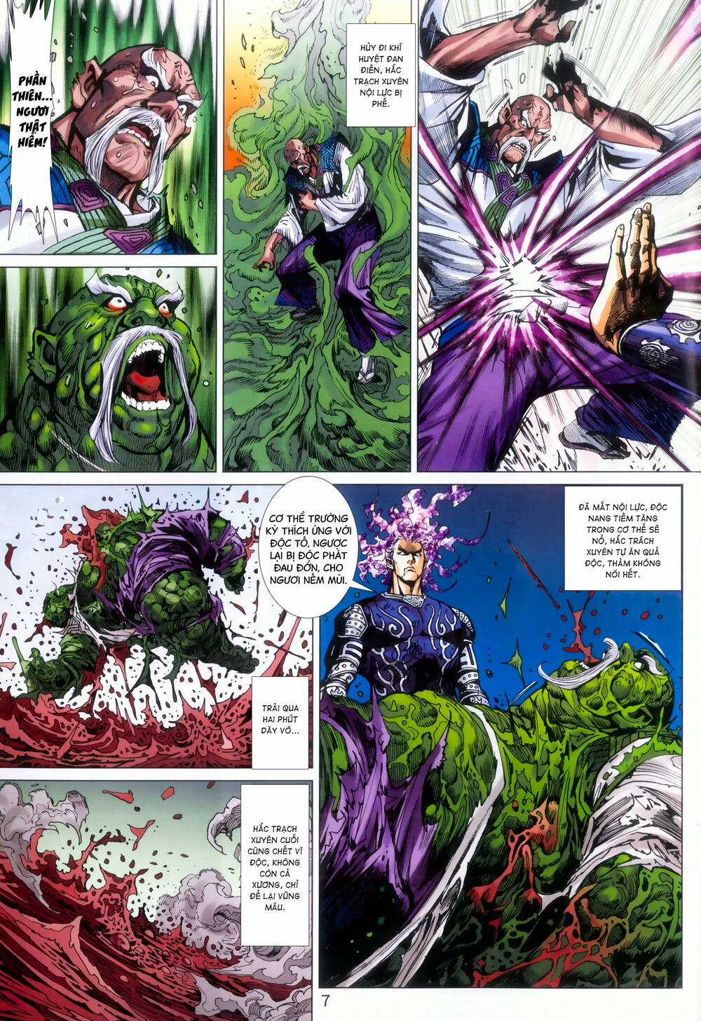 Long Hổ 5 Thế 3 Thế Cừu Chapter 91 trang 7