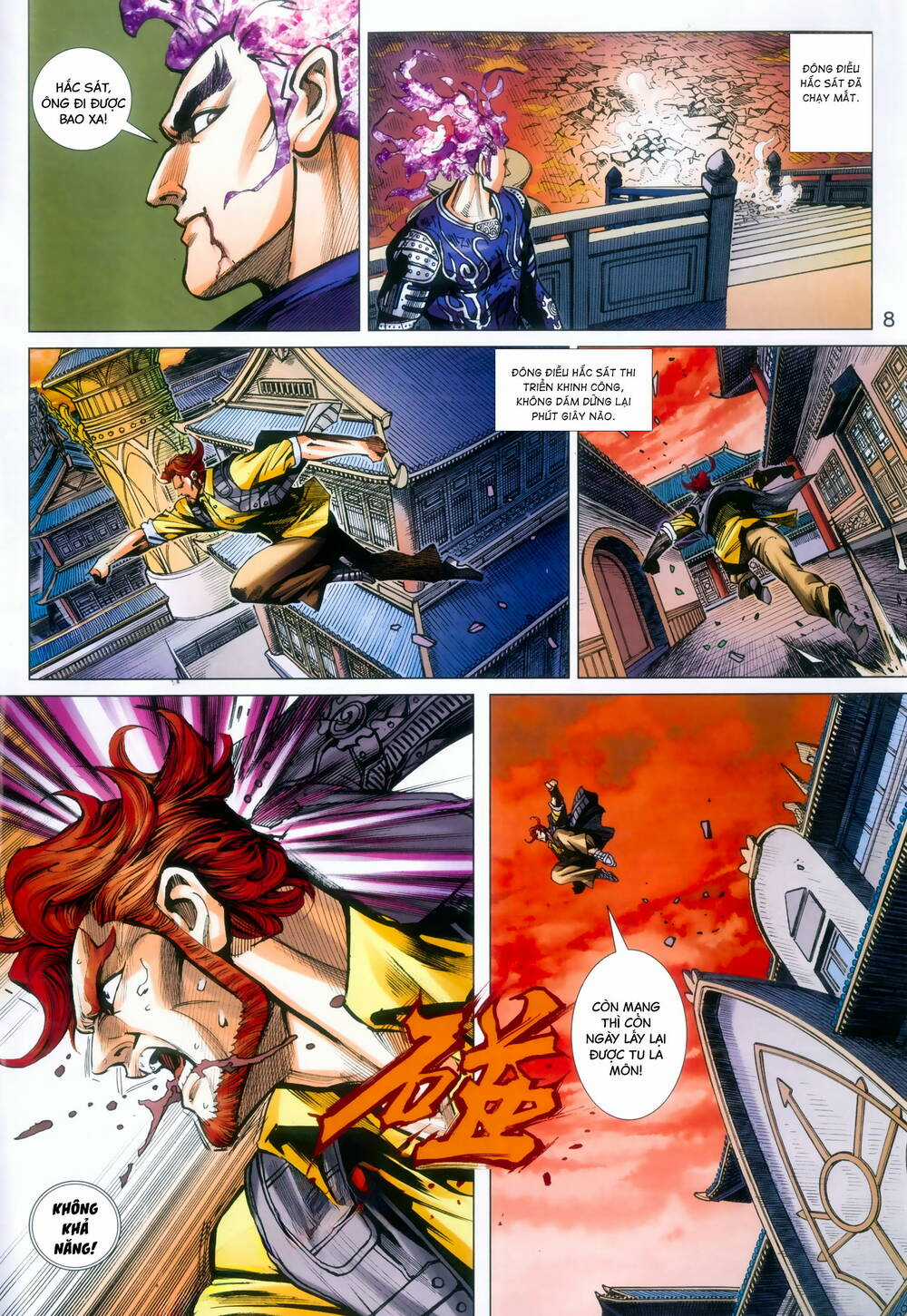 Long Hổ 5 Thế 3 Thế Cừu Chapter 91 trang 8