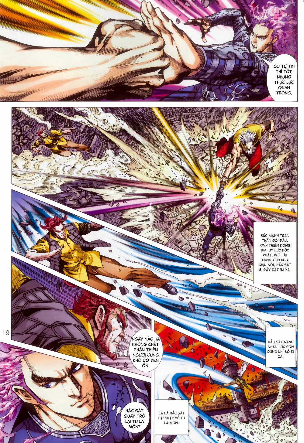 Long Hổ 5 Thế 3 Thế Cừu Chapter 92 trang 18