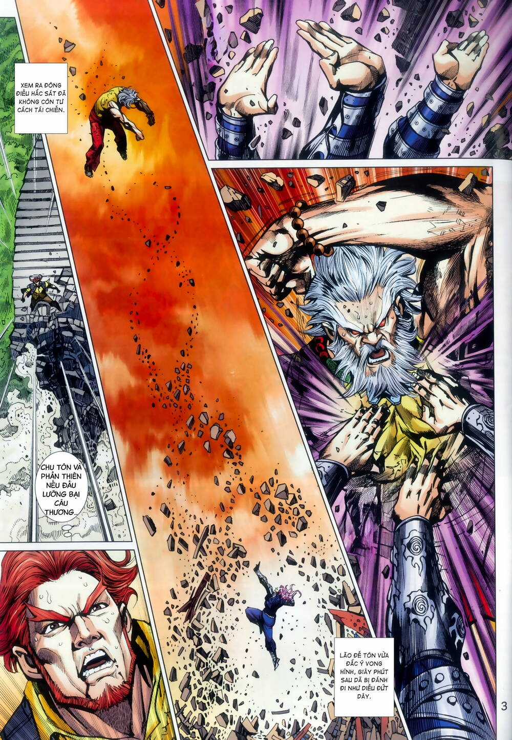 Long Hổ 5 Thế 3 Thế Cừu Chapter 92 trang 2