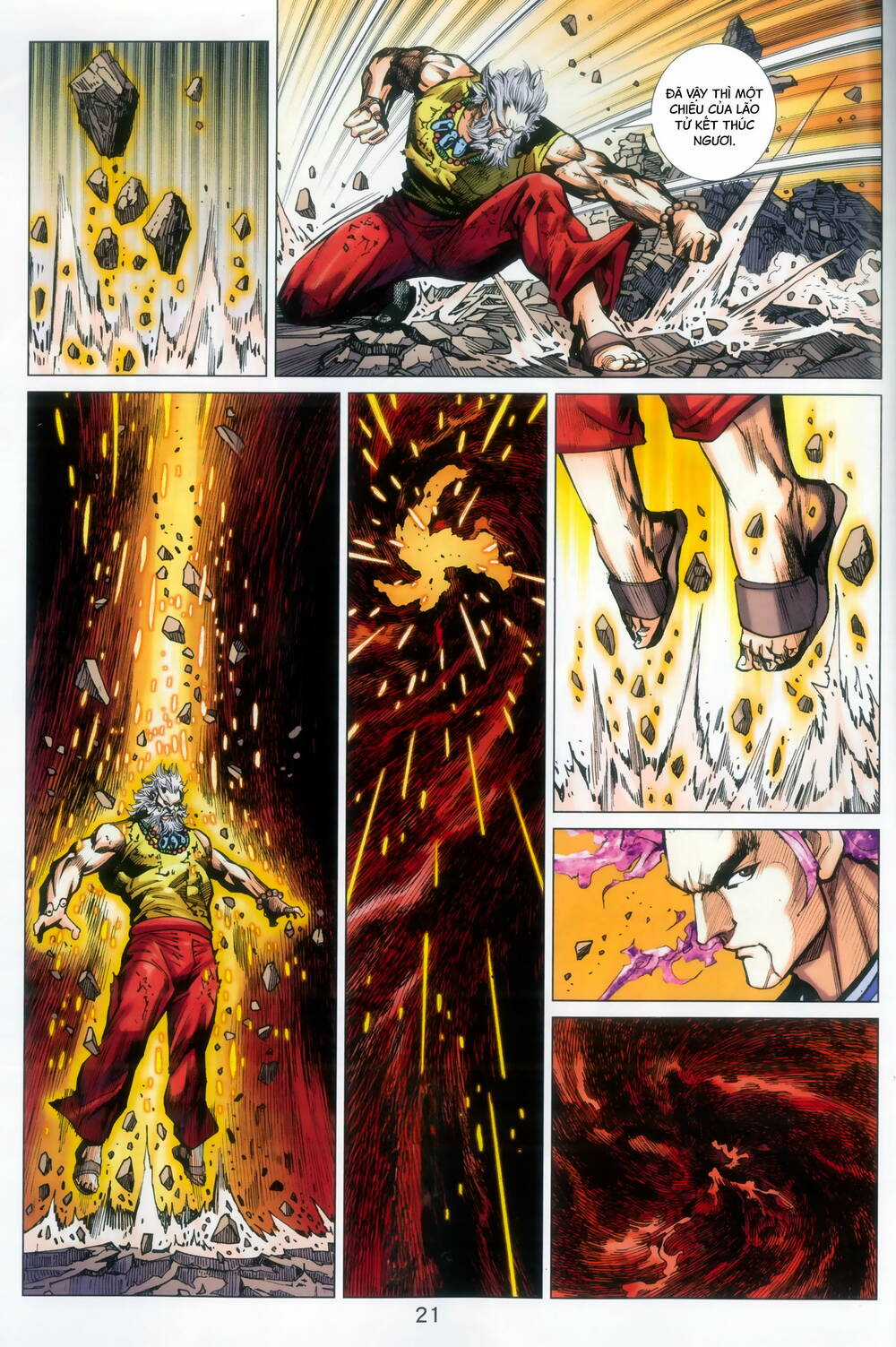 Long Hổ 5 Thế 3 Thế Cừu Chapter 92 trang 20