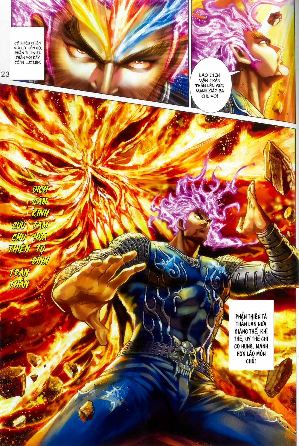 Long Hổ 5 Thế 3 Thế Cừu Chapter 92 trang 22