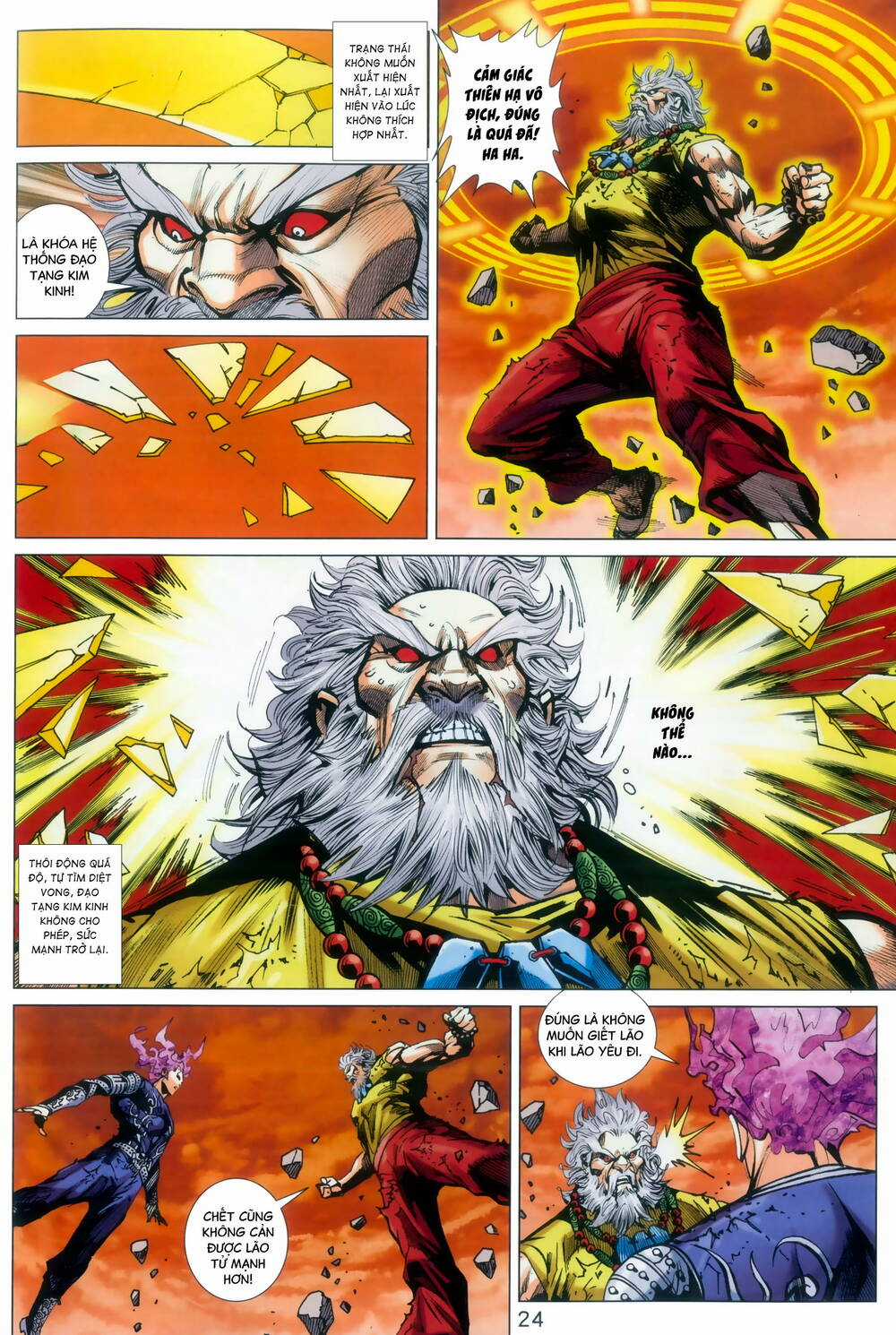 Long Hổ 5 Thế 3 Thế Cừu Chapter 92 trang 23