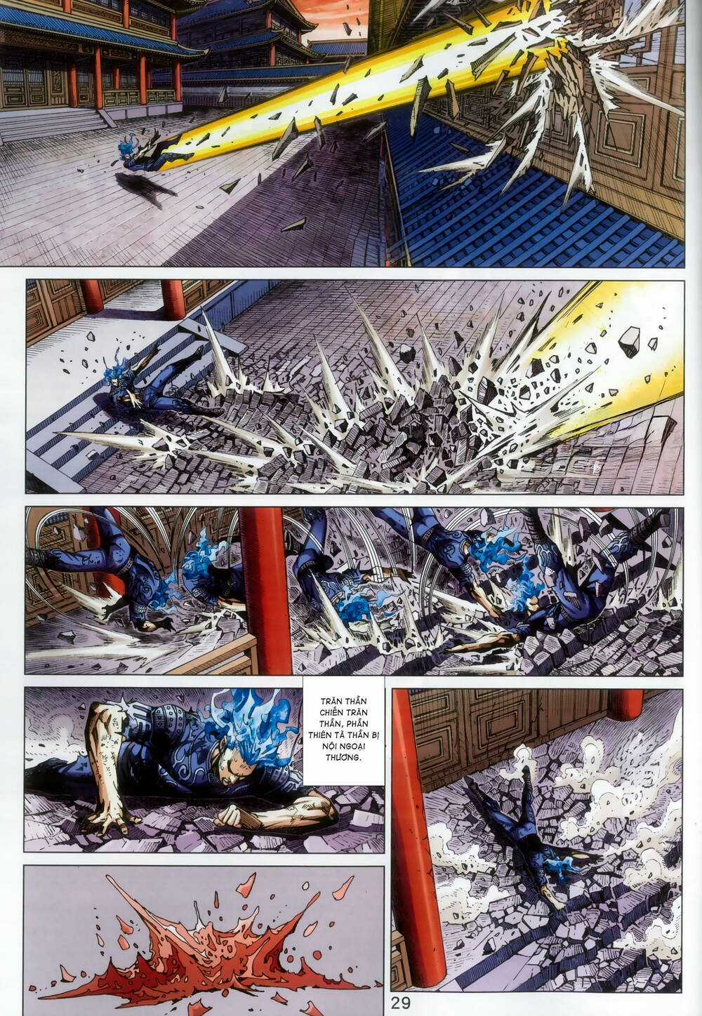 Long Hổ 5 Thế 3 Thế Cừu Chapter 92 trang 28