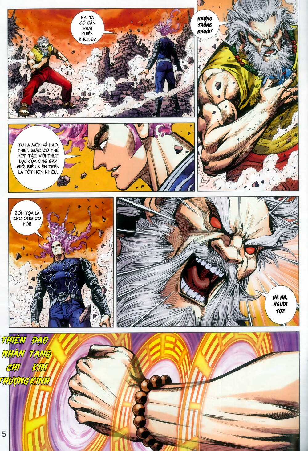 Long Hổ 5 Thế 3 Thế Cừu Chapter 92 trang 4