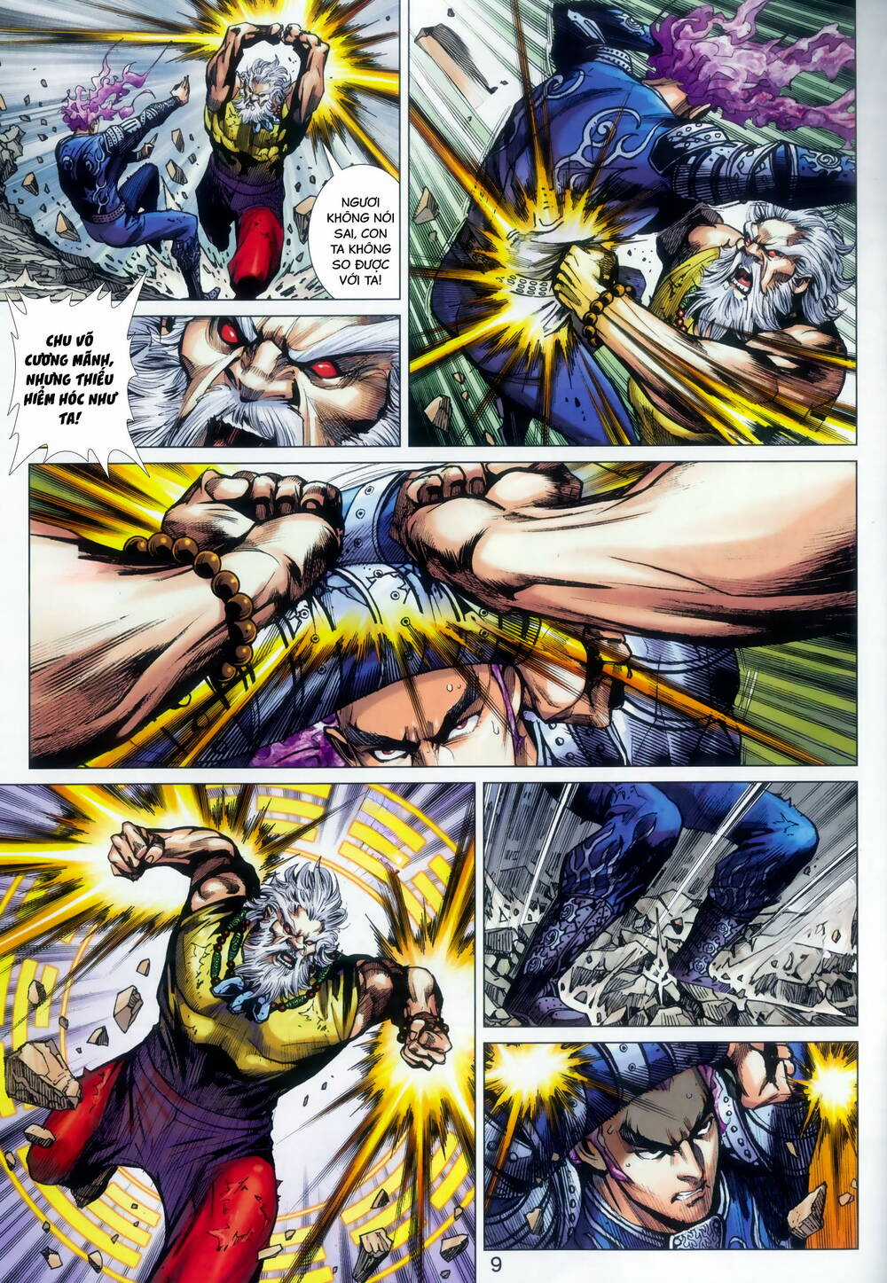 Long Hổ 5 Thế 3 Thế Cừu Chapter 92 trang 8