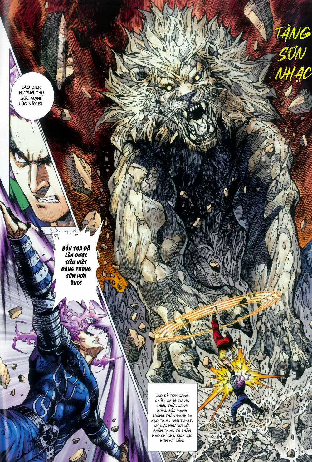 Long Hổ 5 Thế 3 Thế Cừu Chapter 92 trang 9