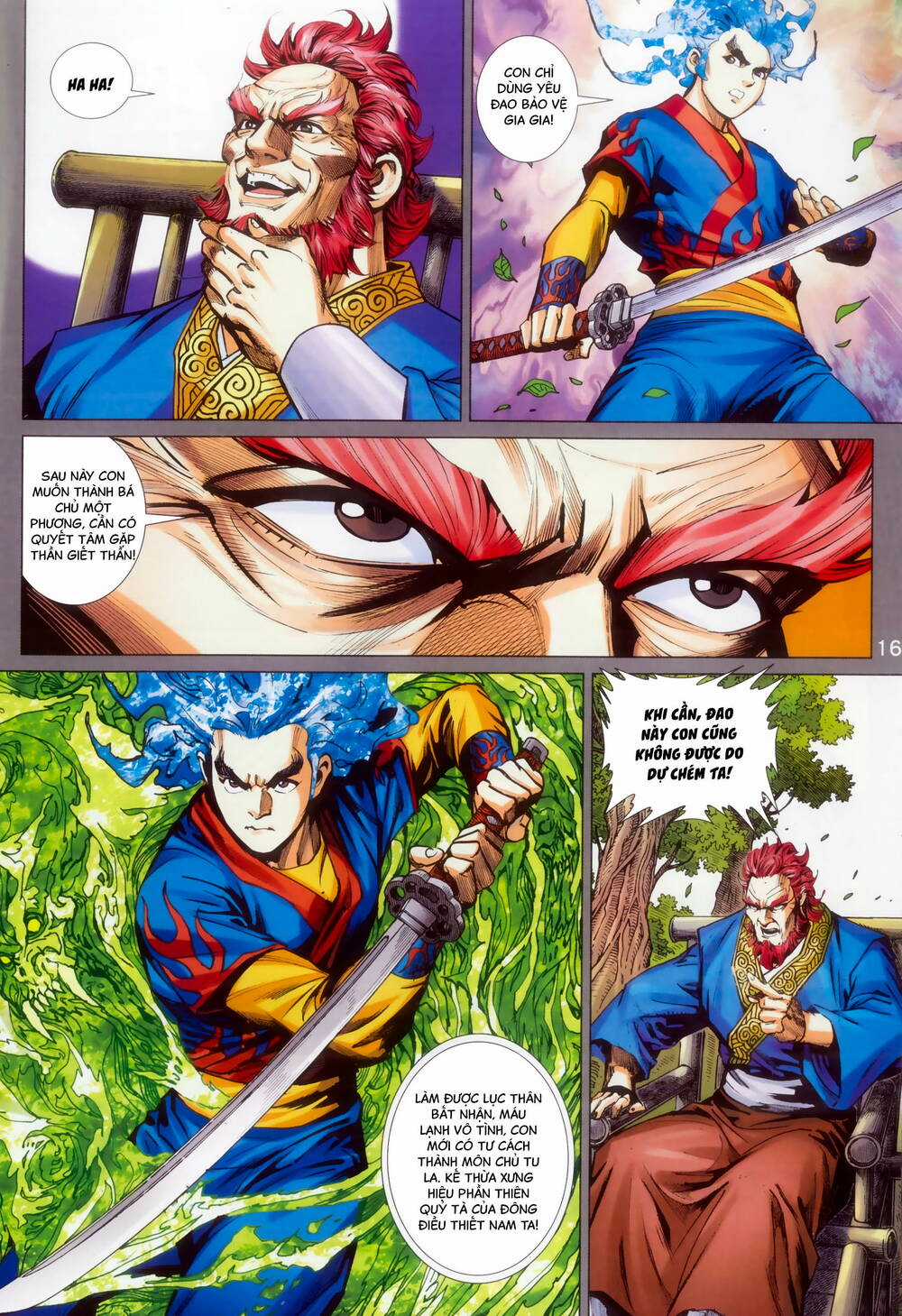 Long Hổ 5 Thế 3 Thế Cừu Chapter 93 trang 15