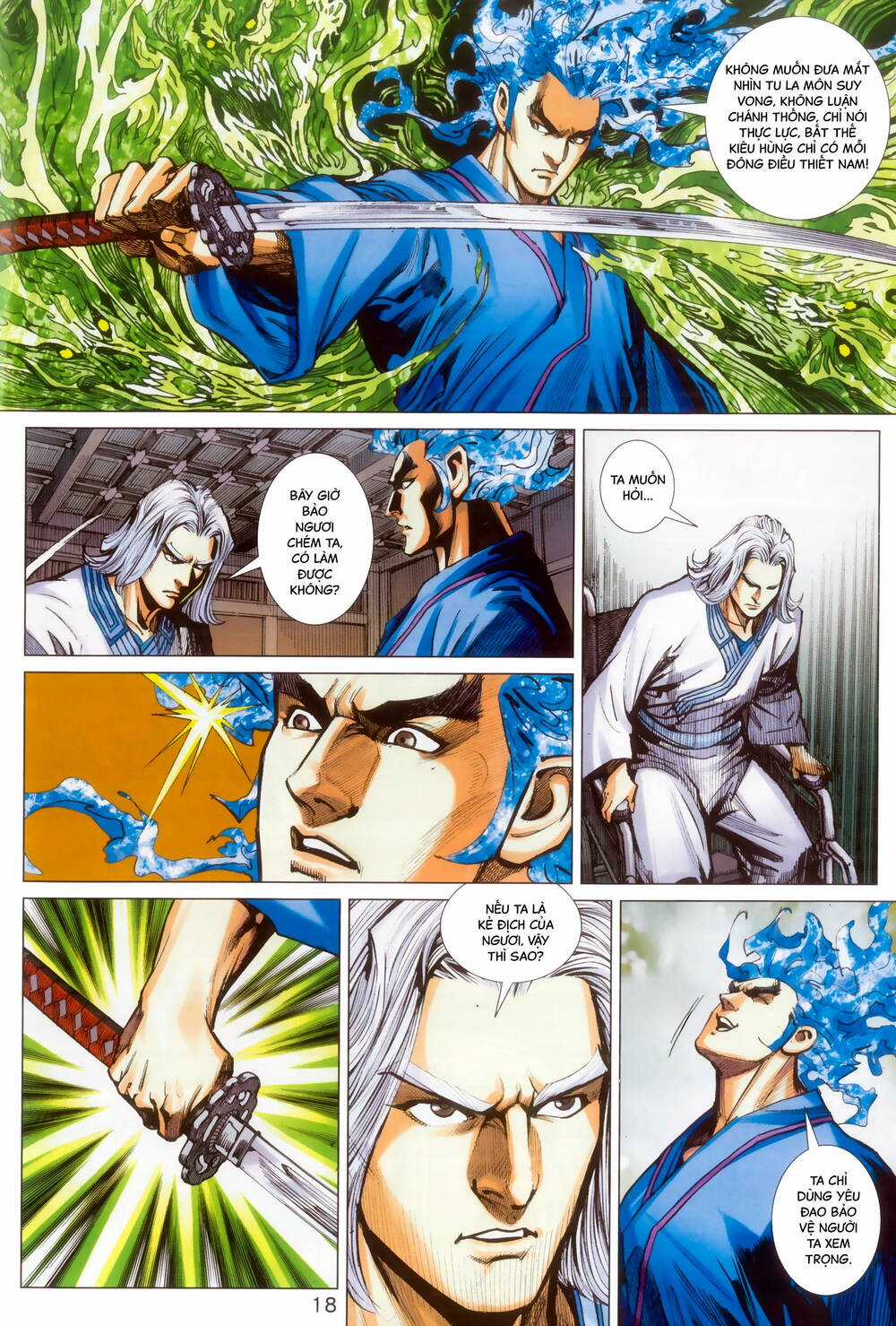 Long Hổ 5 Thế 3 Thế Cừu Chapter 93 trang 17