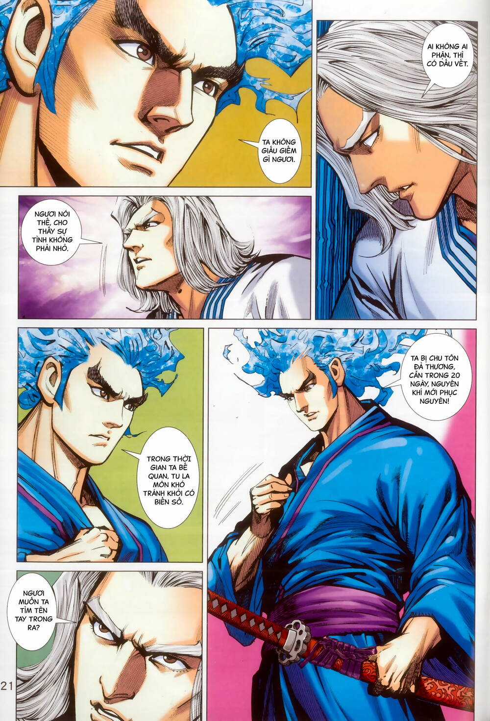 Long Hổ 5 Thế 3 Thế Cừu Chapter 93 trang 20