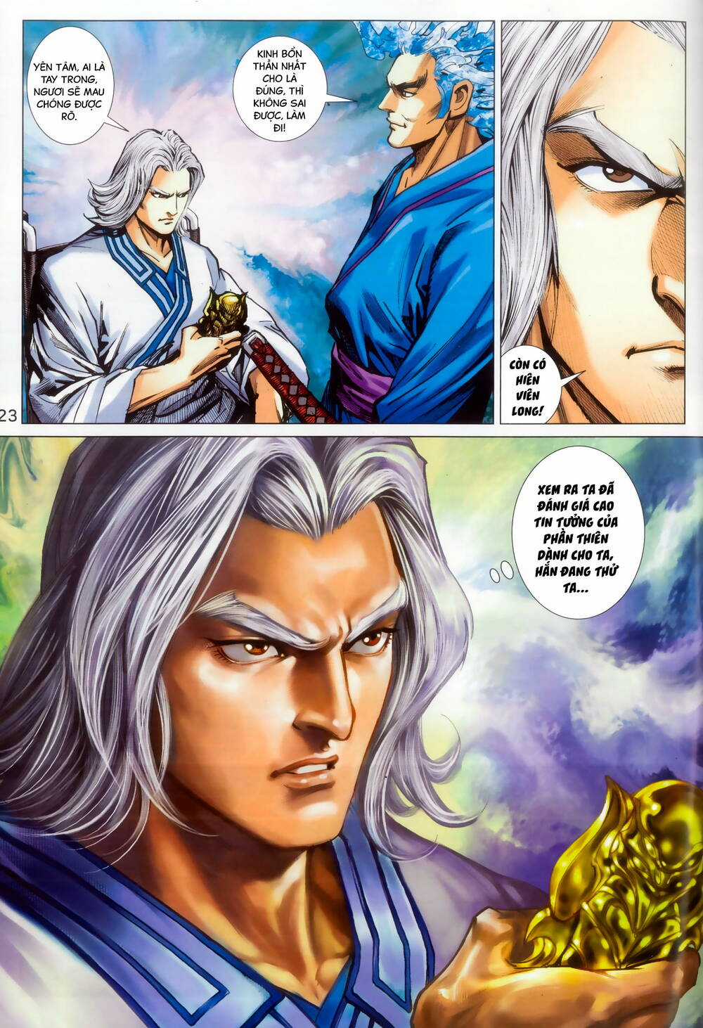 Long Hổ 5 Thế 3 Thế Cừu Chapter 93 trang 22