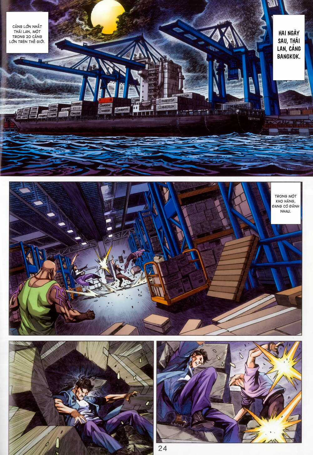 Long Hổ 5 Thế 3 Thế Cừu Chapter 93 trang 23