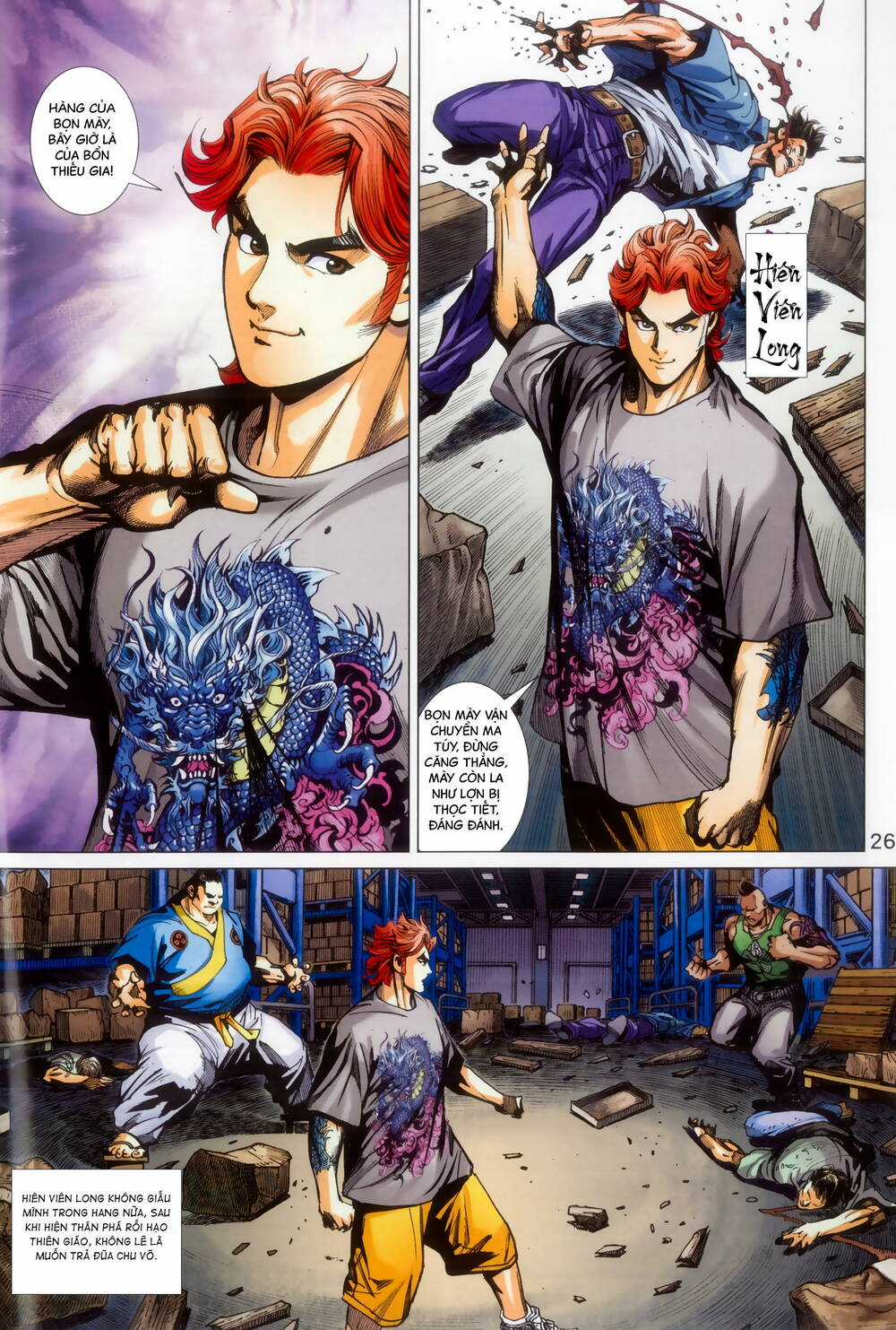 Long Hổ 5 Thế 3 Thế Cừu Chapter 93 trang 25