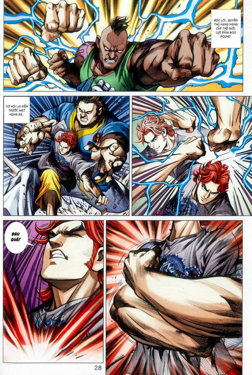 Long Hổ 5 Thế 3 Thế Cừu Chapter 93 trang 27