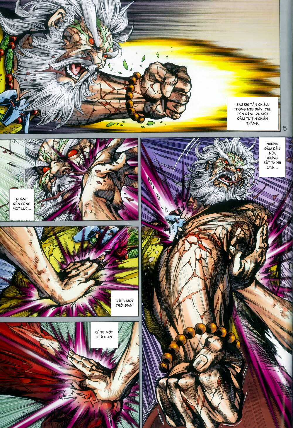 Long Hổ 5 Thế 3 Thế Cừu Chapter 93 trang 4