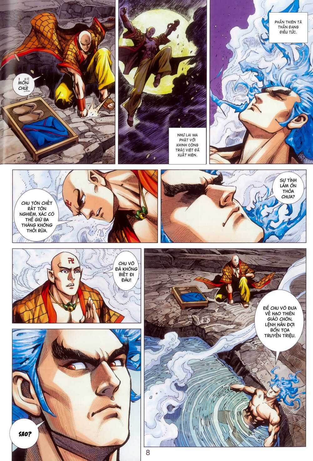 Long Hổ 5 Thế 3 Thế Cừu Chapter 93 trang 7