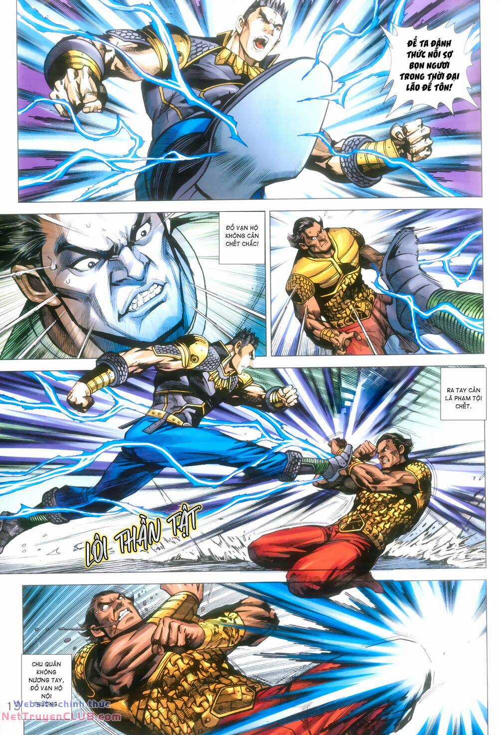 Long Hổ 5 Thế 3 Thế Cừu Chapter 94 trang 12