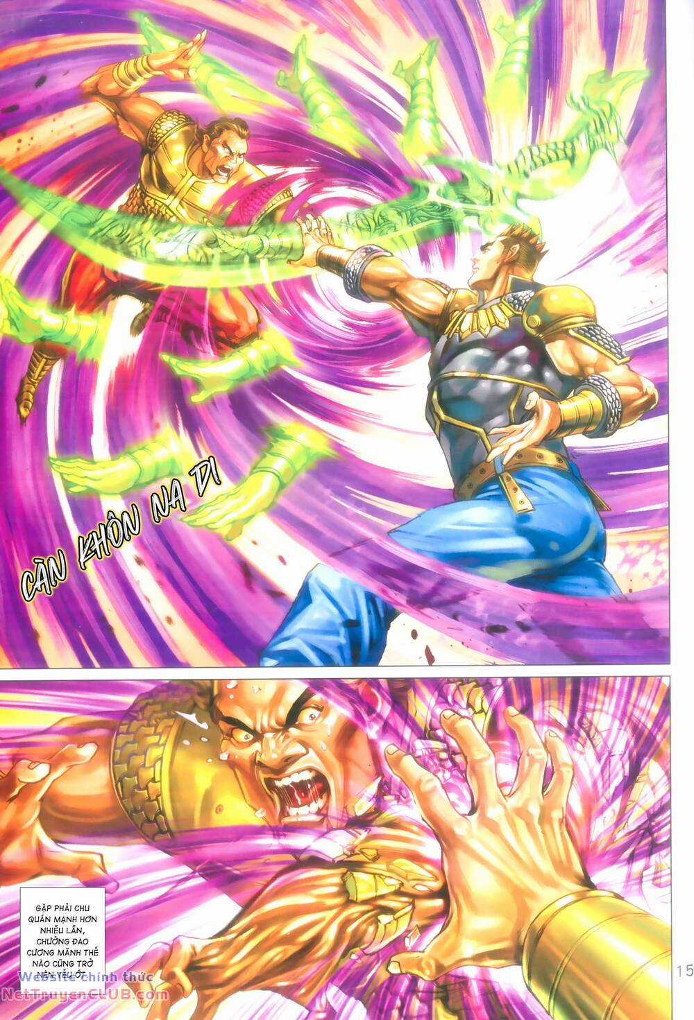 Long Hổ 5 Thế 3 Thế Cừu Chapter 94 trang 14