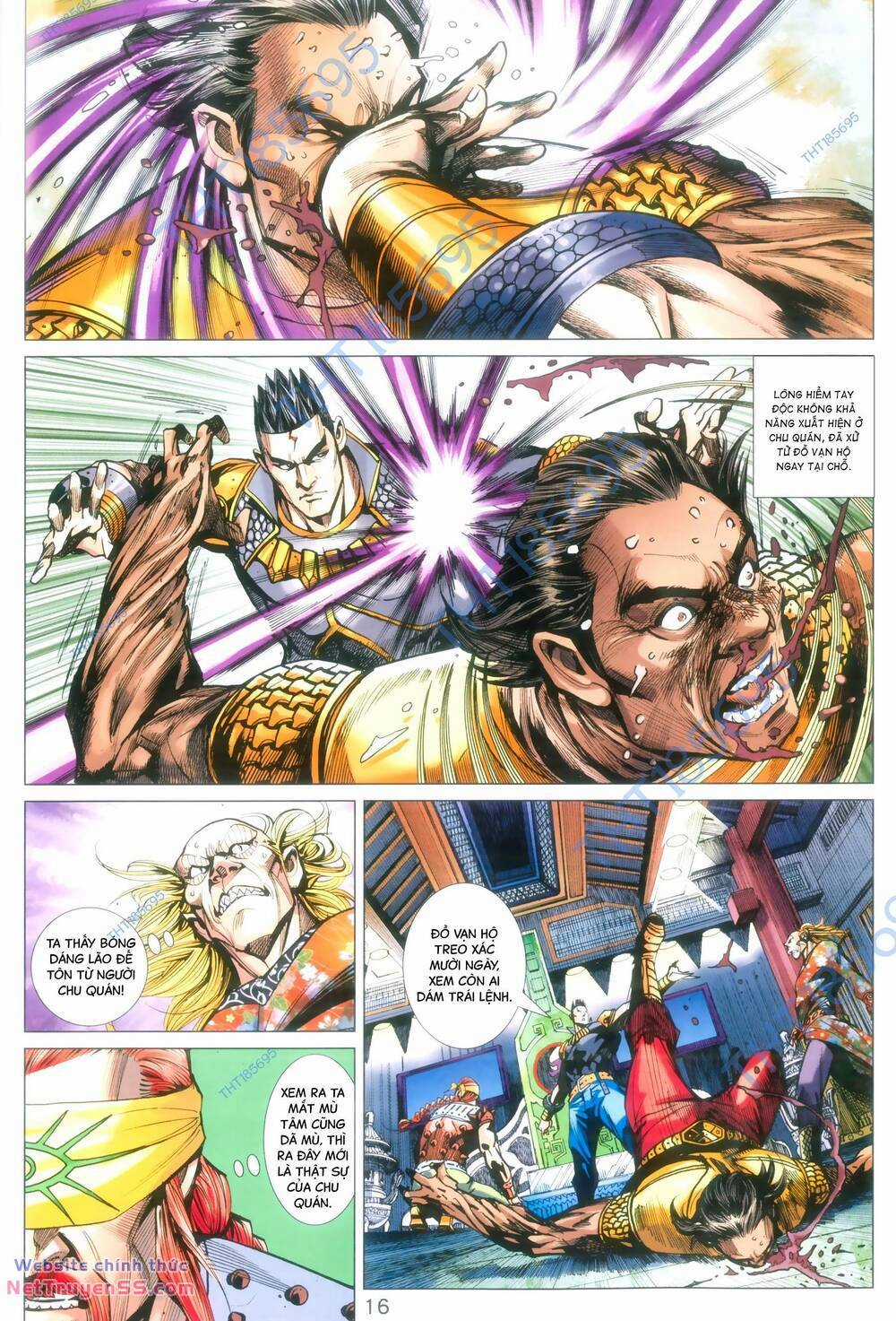 Long Hổ 5 Thế 3 Thế Cừu Chapter 94 trang 15