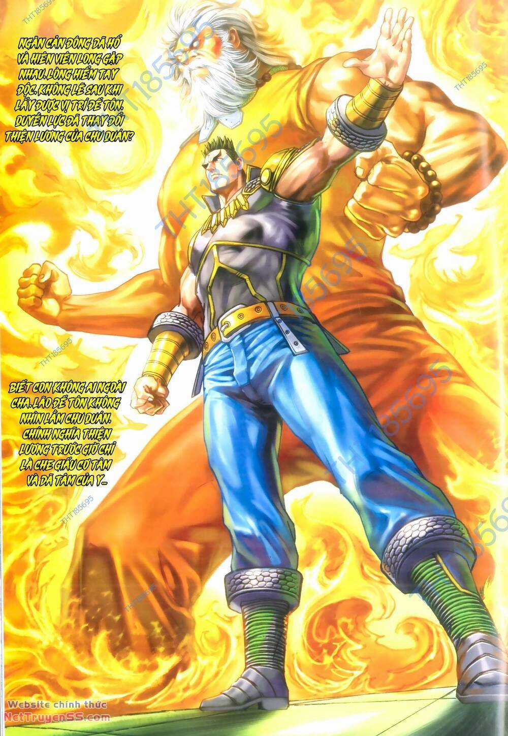 Long Hổ 5 Thế 3 Thế Cừu Chapter 94 trang 16