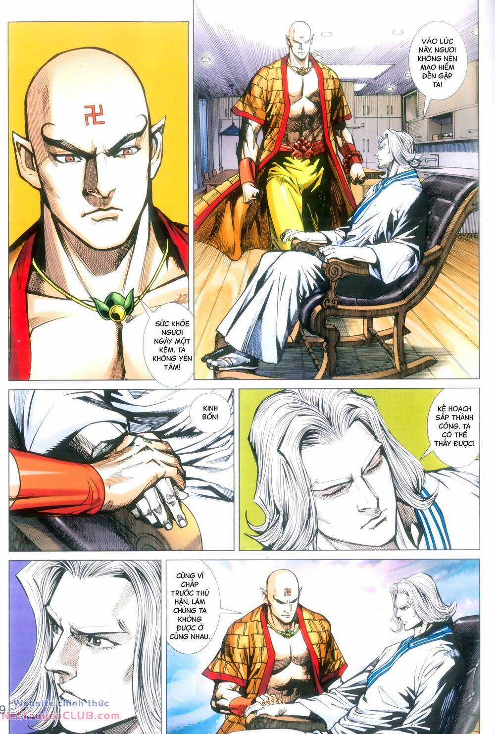 Long Hổ 5 Thế 3 Thế Cừu Chapter 94 trang 18