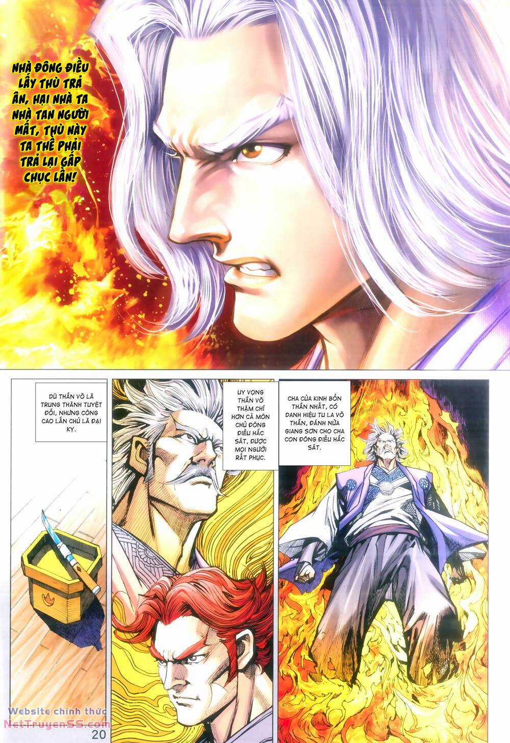 Long Hổ 5 Thế 3 Thế Cừu Chapter 94 trang 19