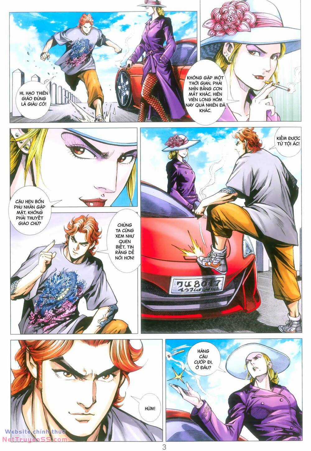 Long Hổ 5 Thế 3 Thế Cừu Chapter 94 trang 2