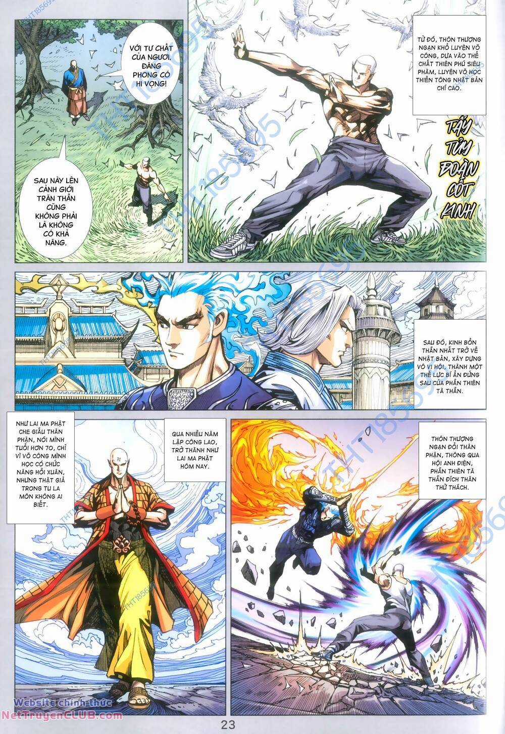 Long Hổ 5 Thế 3 Thế Cừu Chapter 94 trang 22