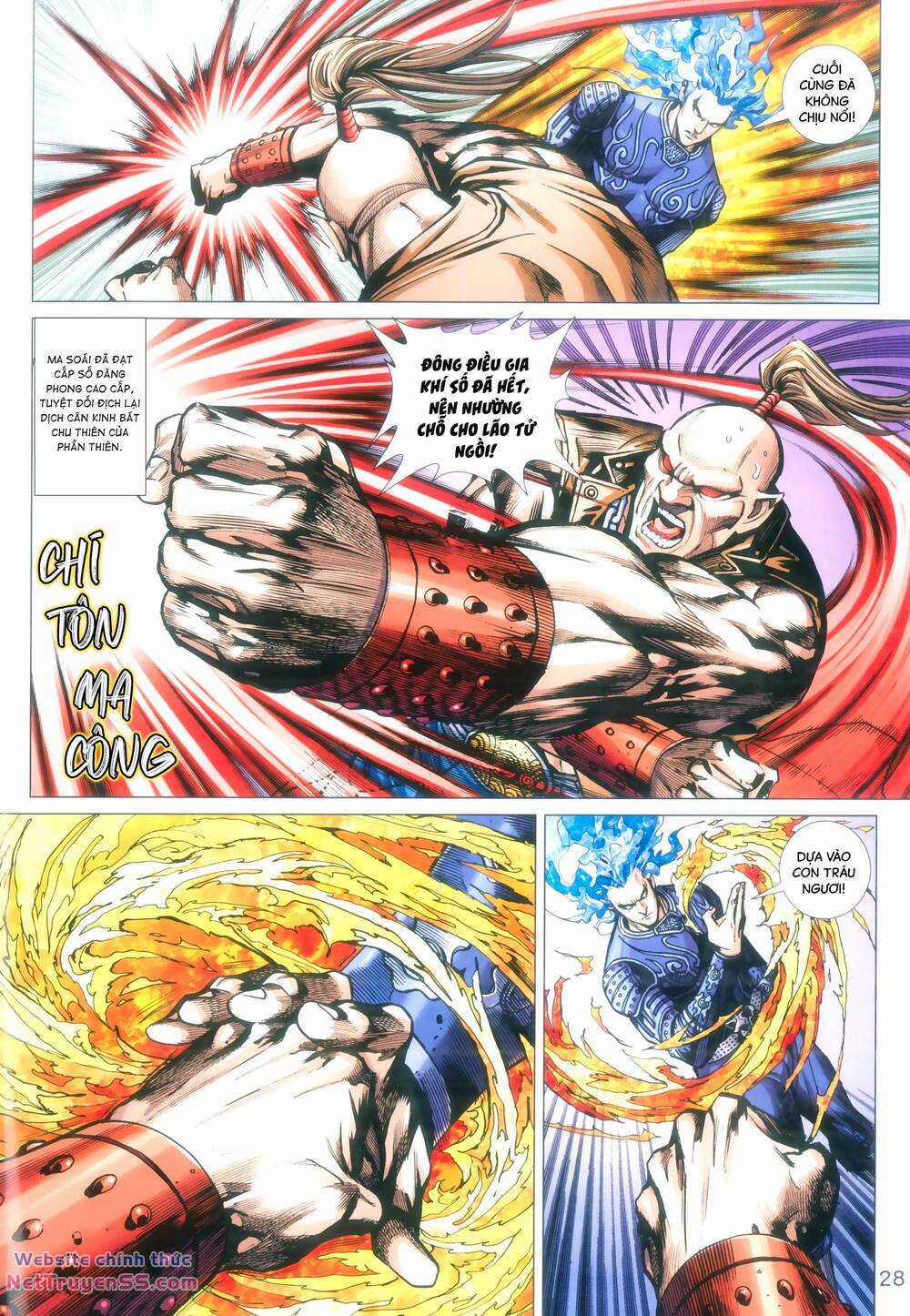 Long Hổ 5 Thế 3 Thế Cừu Chapter 94 trang 27