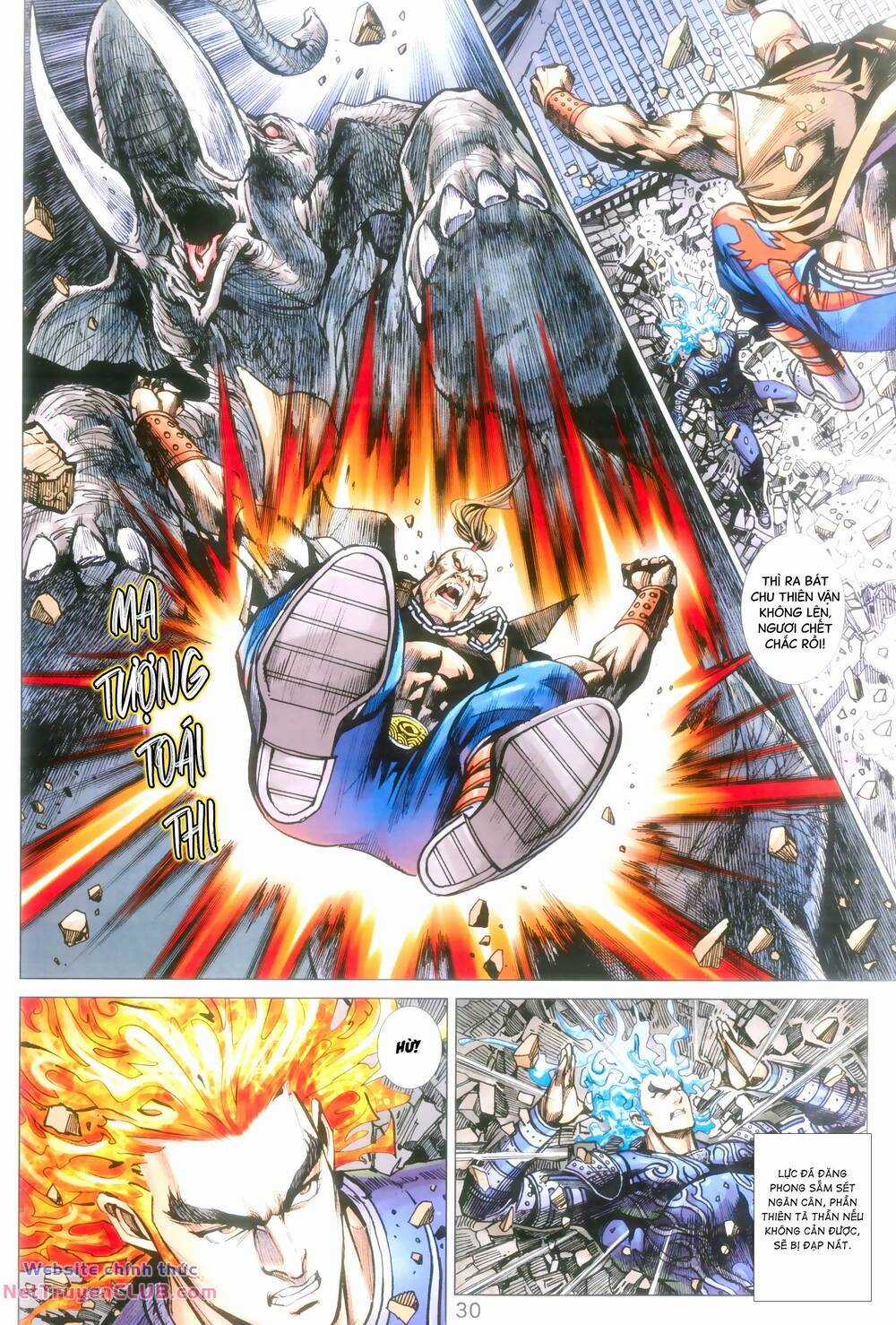 Long Hổ 5 Thế 3 Thế Cừu Chapter 94 trang 29