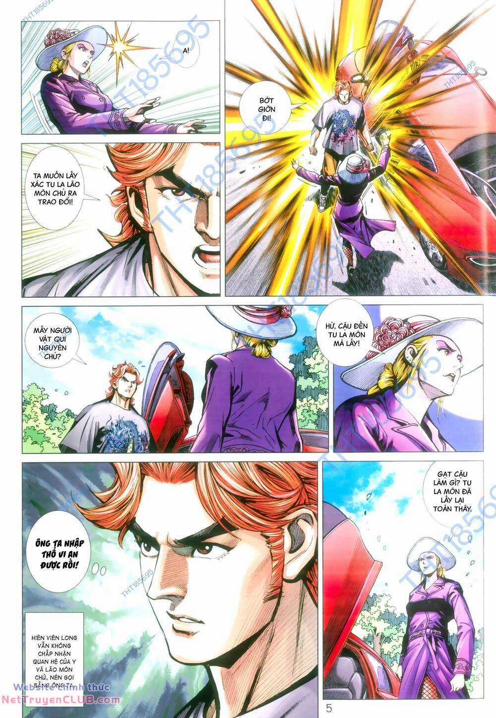 Long Hổ 5 Thế 3 Thế Cừu Chapter 94 trang 4