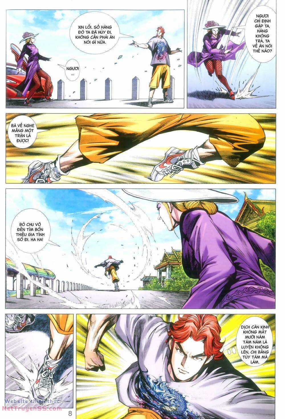 Long Hổ 5 Thế 3 Thế Cừu Chapter 94 trang 7