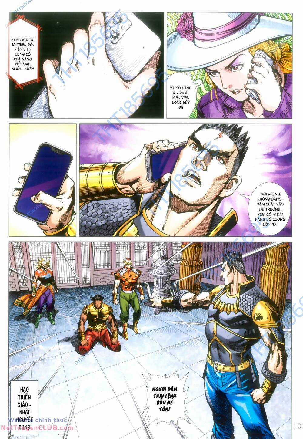 Long Hổ 5 Thế 3 Thế Cừu Chapter 94 trang 9