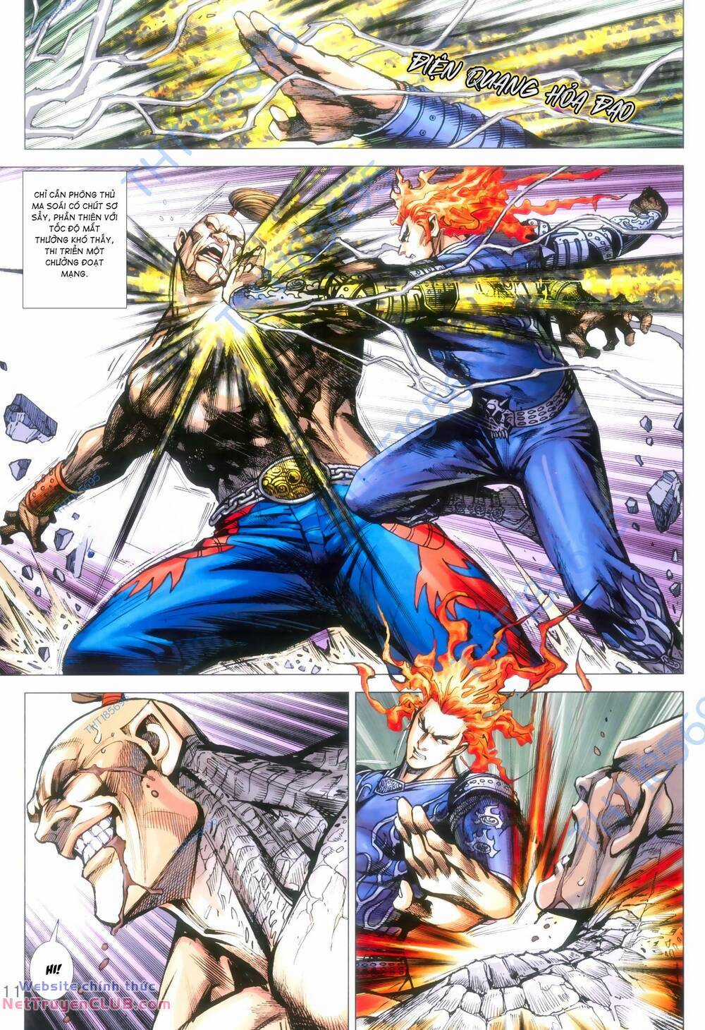 Long Hổ 5 Thế 3 Thế Cừu Chapter 95 trang 10