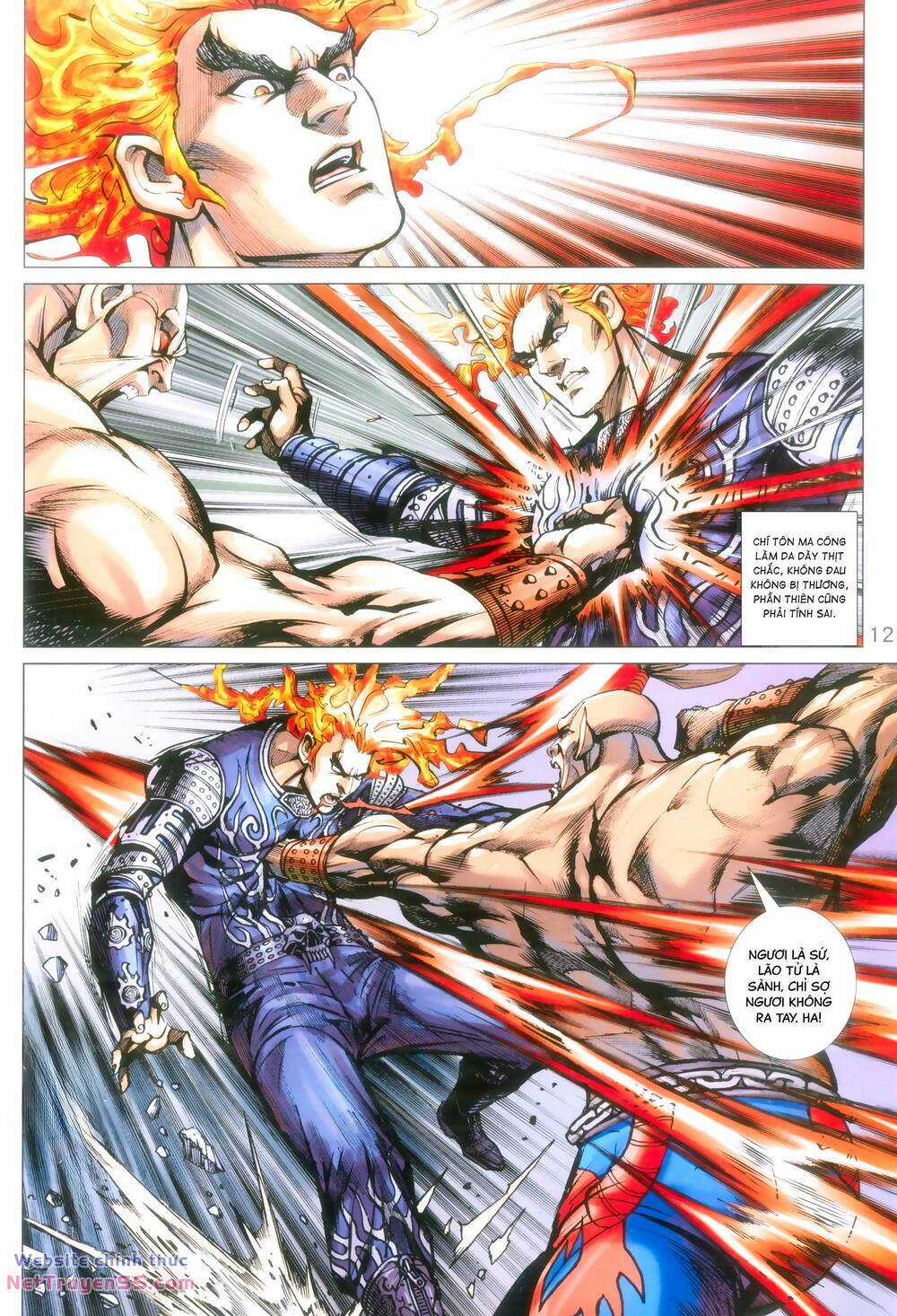 Long Hổ 5 Thế 3 Thế Cừu Chapter 95 trang 11