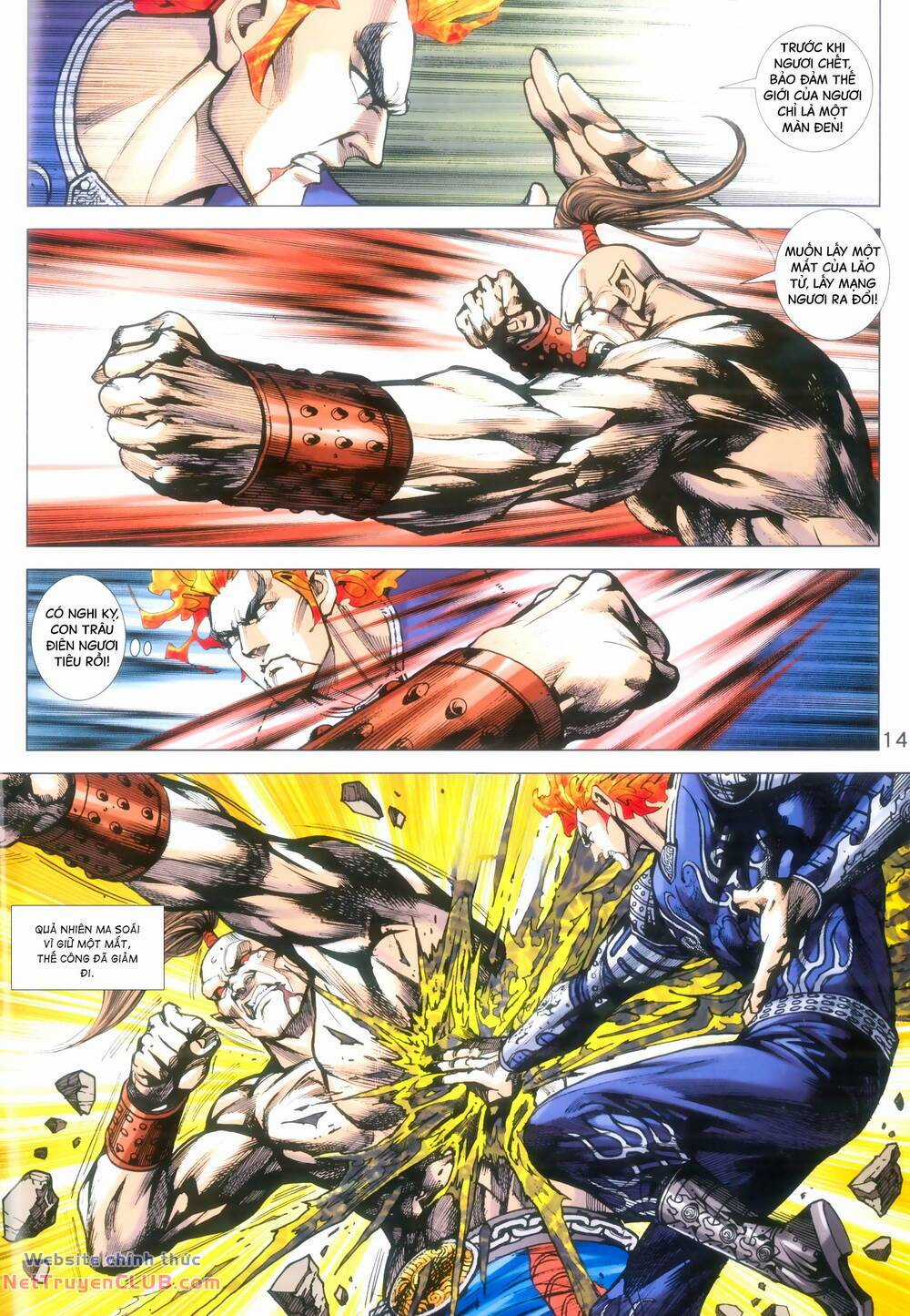 Long Hổ 5 Thế 3 Thế Cừu Chapter 95 trang 13