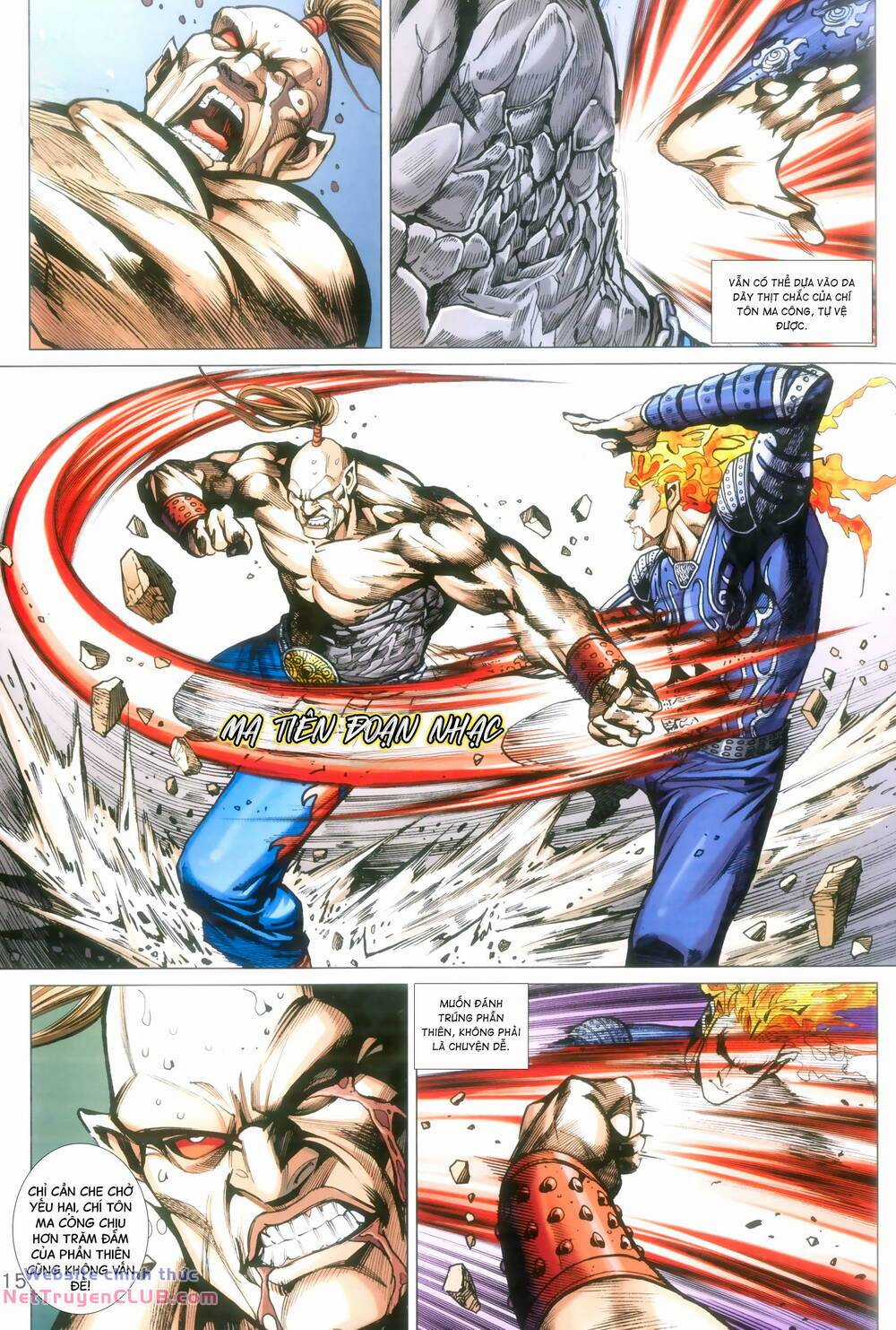 Long Hổ 5 Thế 3 Thế Cừu Chapter 95 trang 14