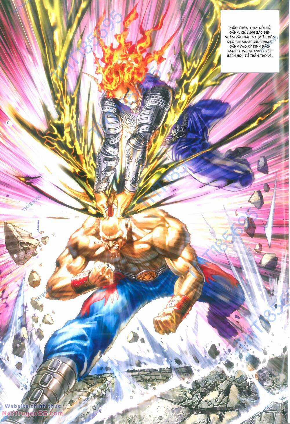 Long Hổ 5 Thế 3 Thế Cừu Chapter 95 trang 16