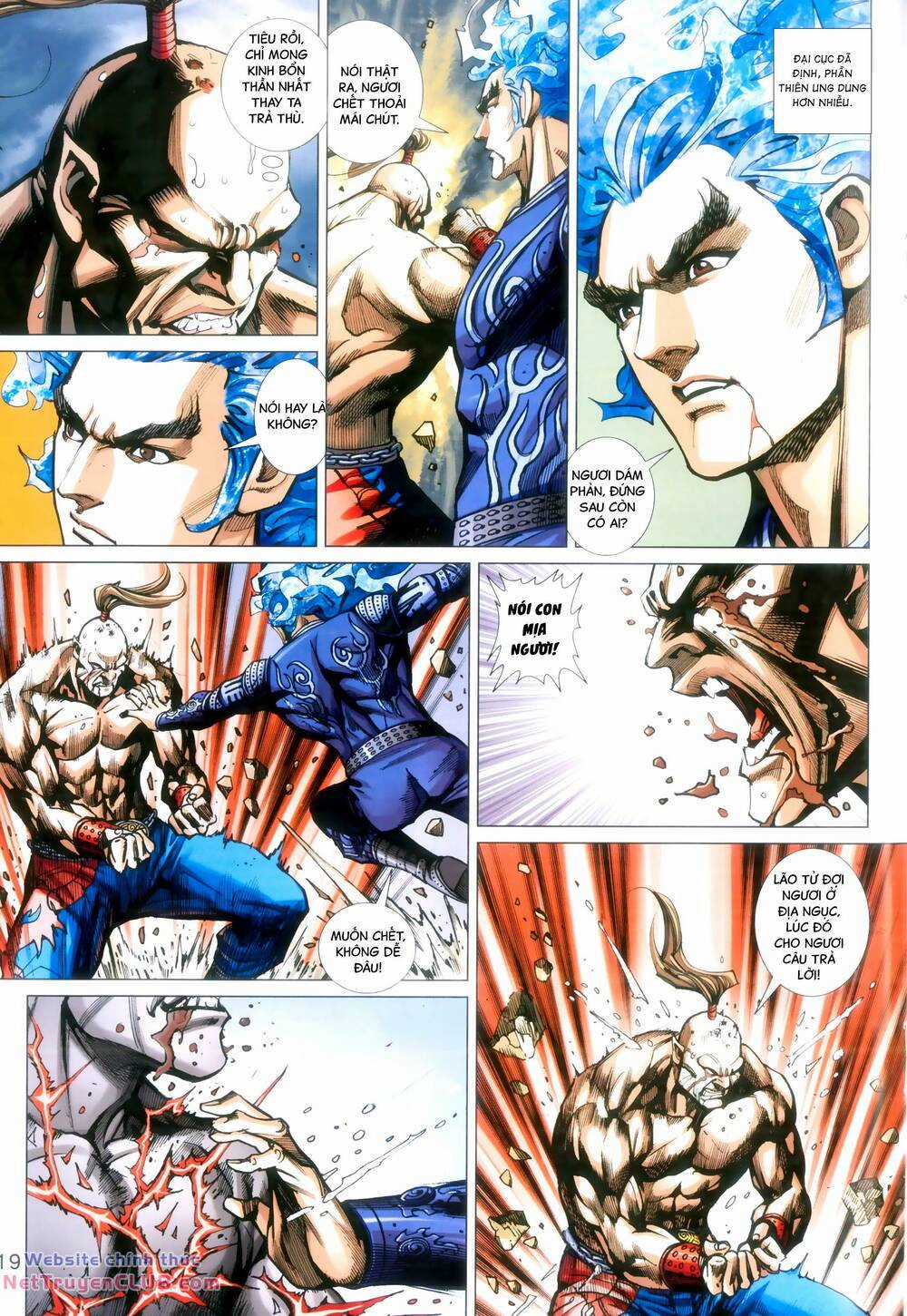 Long Hổ 5 Thế 3 Thế Cừu Chapter 95 trang 18