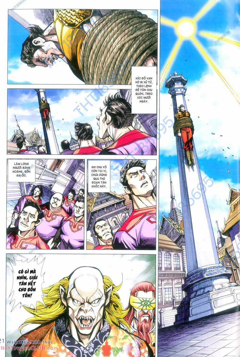 Long Hổ 5 Thế 3 Thế Cừu Chapter 95 trang 20